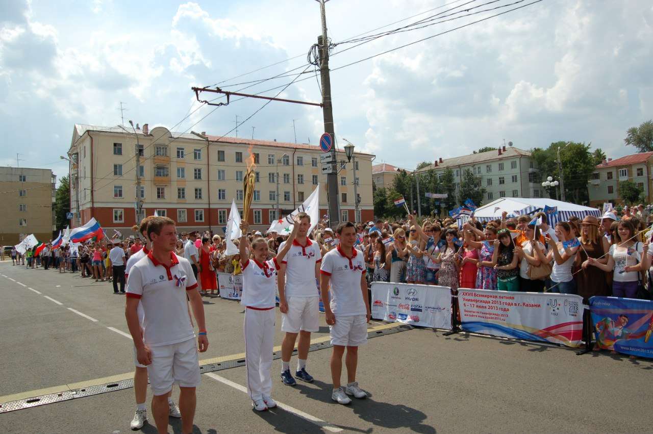 Огонь Универсиады-2013 - в столице Мордовии, Ольга Каниськина