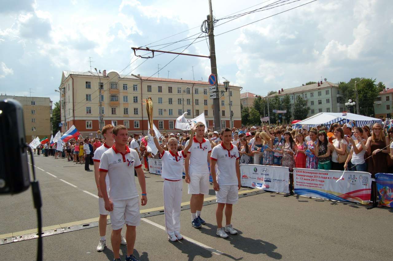 Огонь Универсиады-2013 - в столице Мордовии, Ольга Каниськина