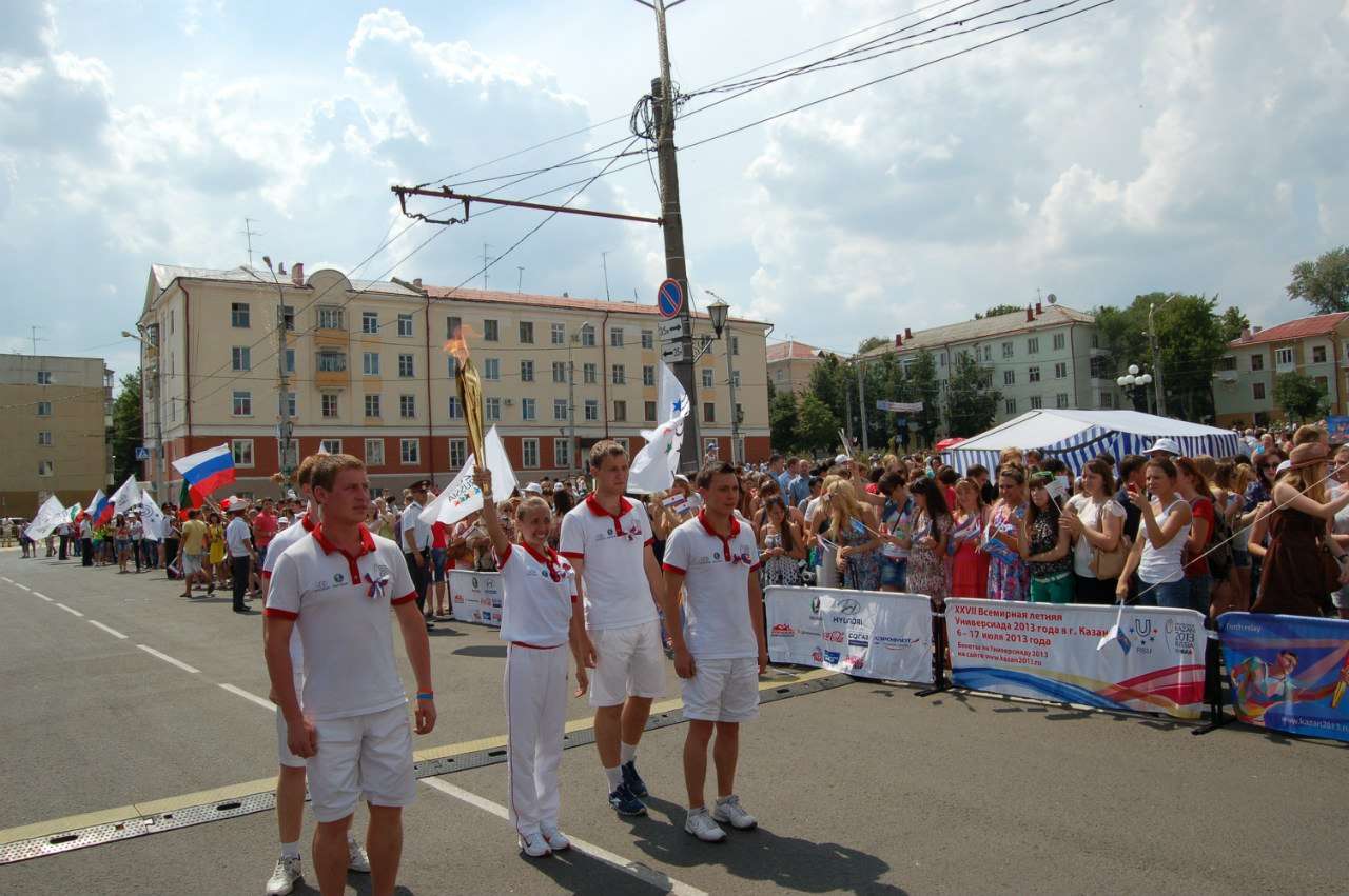 Огонь Универсиады-2013 - в столице Мордовии, Ольга Каниськина