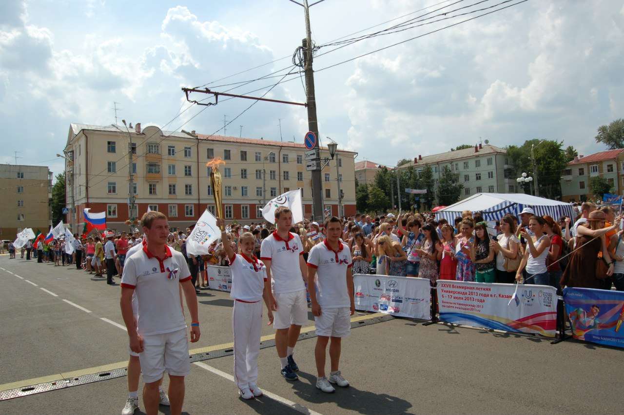 Огонь Универсиады-2013 - в столице Мордовии, Ольга Каниськина