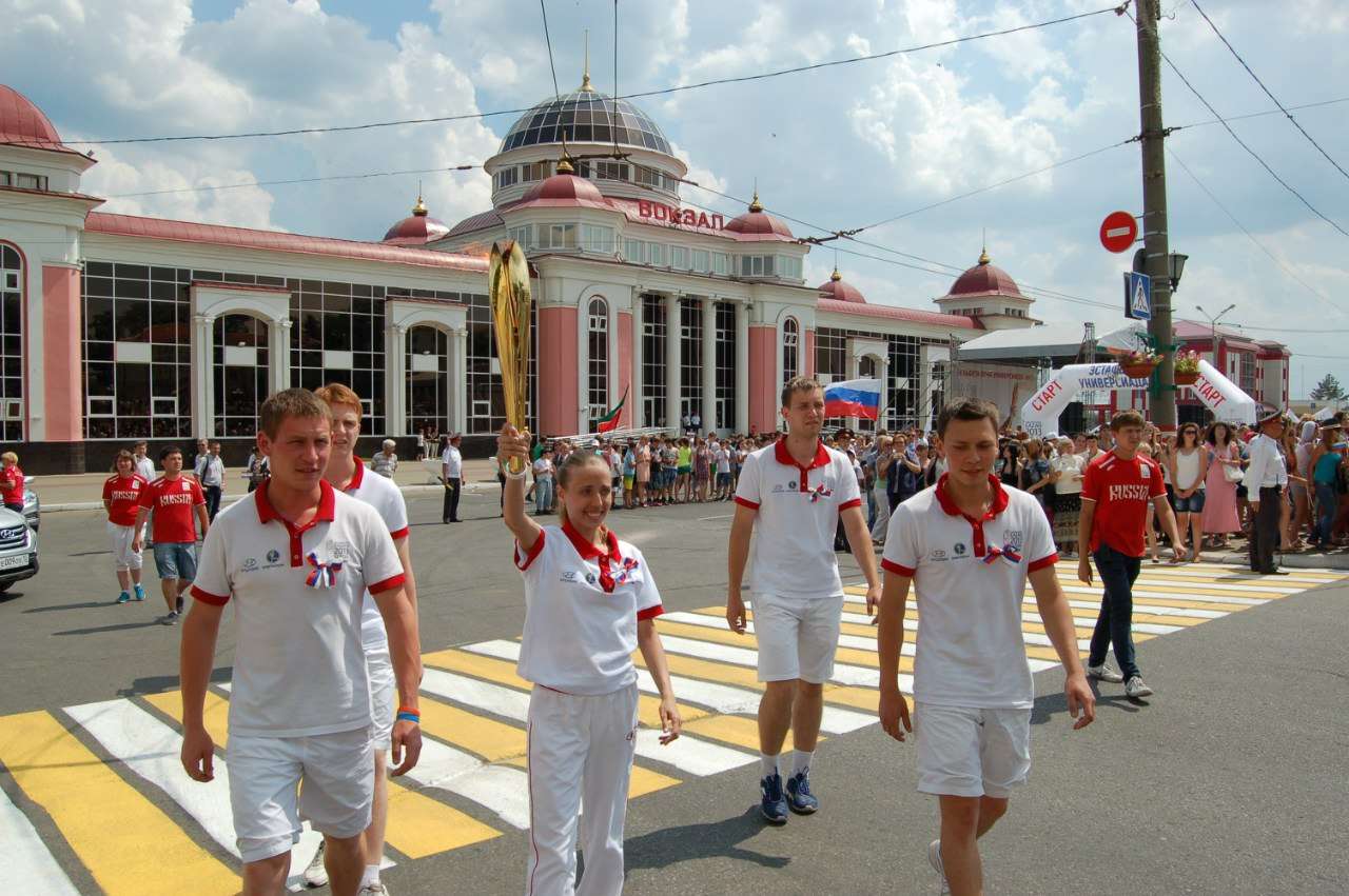 Огонь Универсиады-2013 - в столице Мордовии, Ольга Каниськина