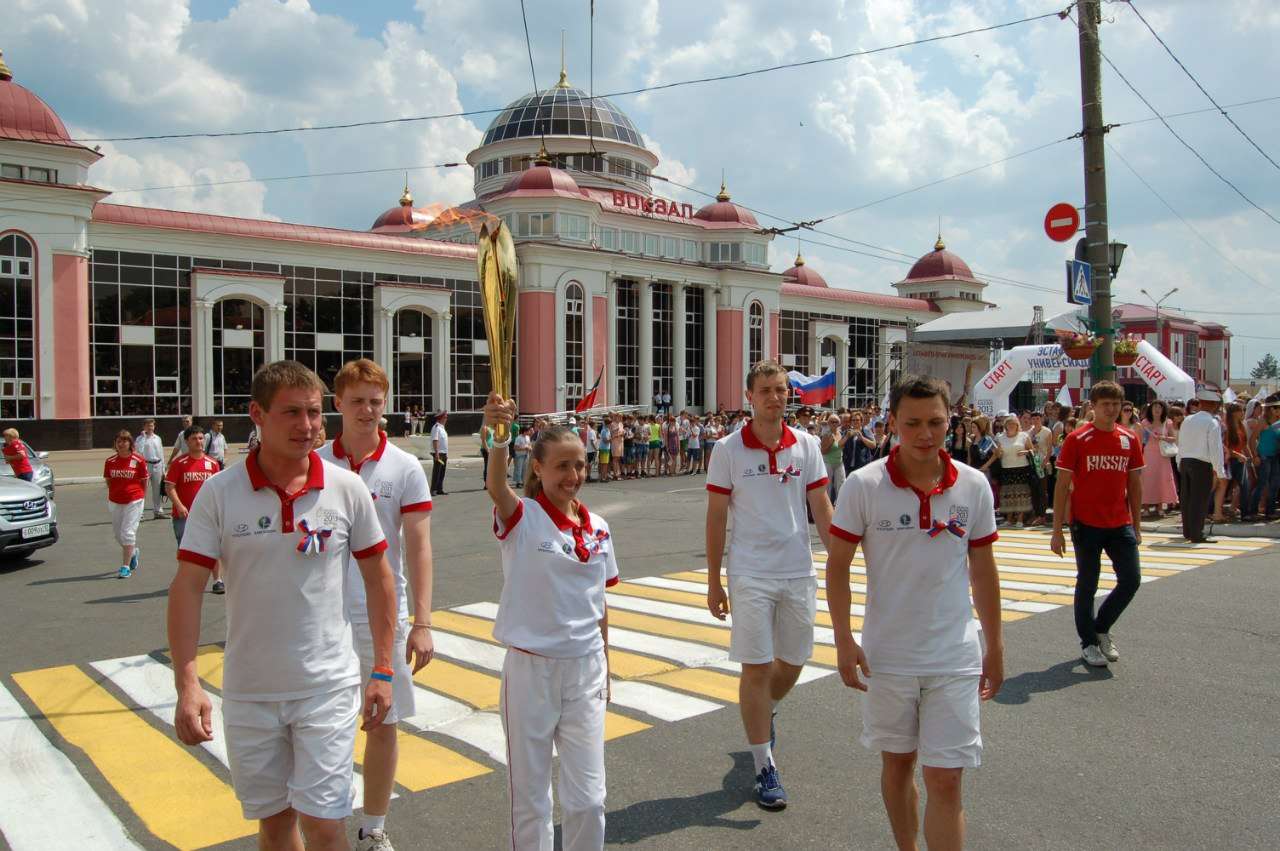 Огонь Универсиады-2013 - в столице Мордовии, Ольга Каниськина