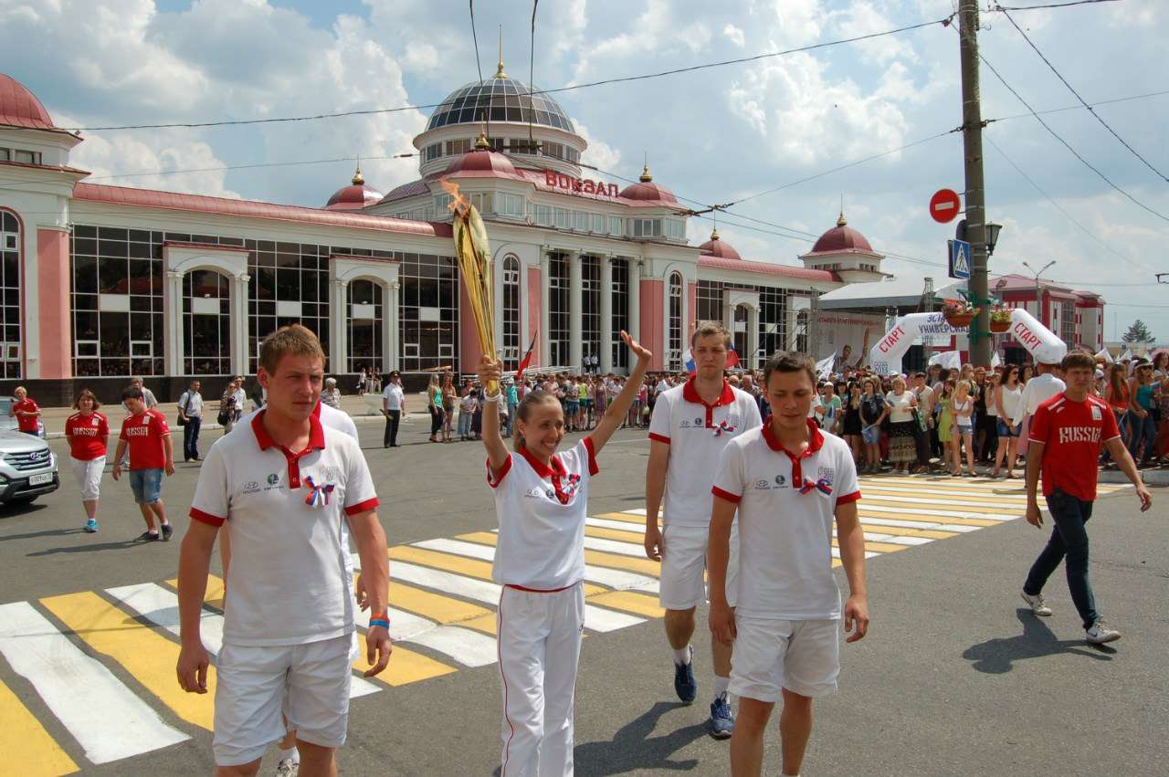 Огонь Универсиады-2013 - в столице Мордовии, Ольга Каниськина