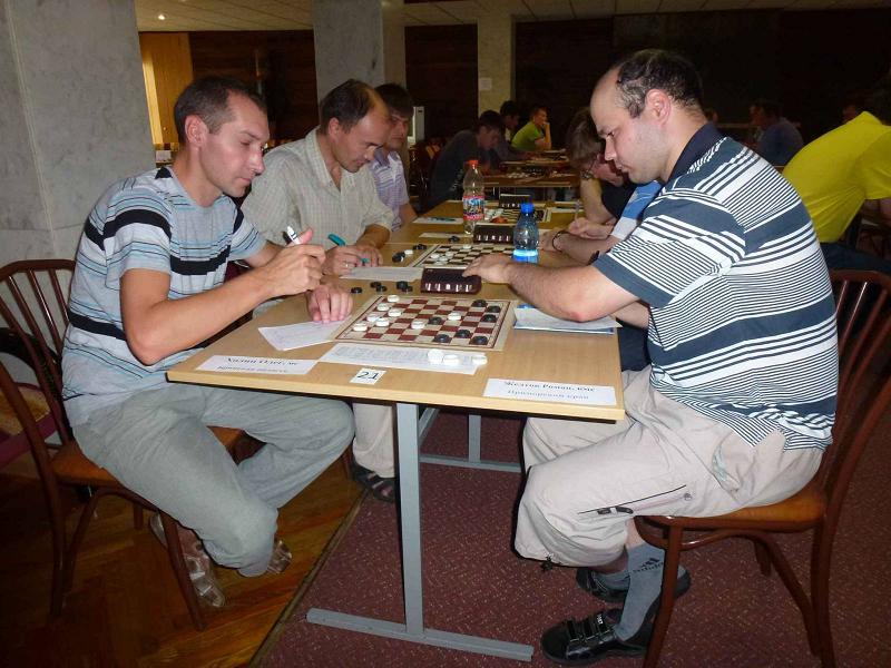 Олег Бурылов, Андрей Патрушев, Чемпионат России по русским шашкам 2012